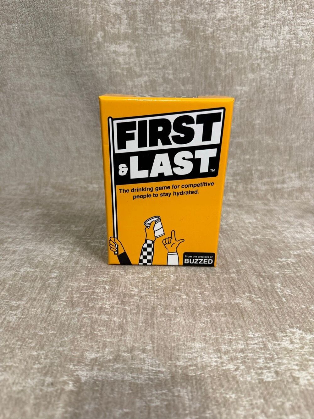 Buzzed What Do You Meme First & Last Competitive Drinking Card Game